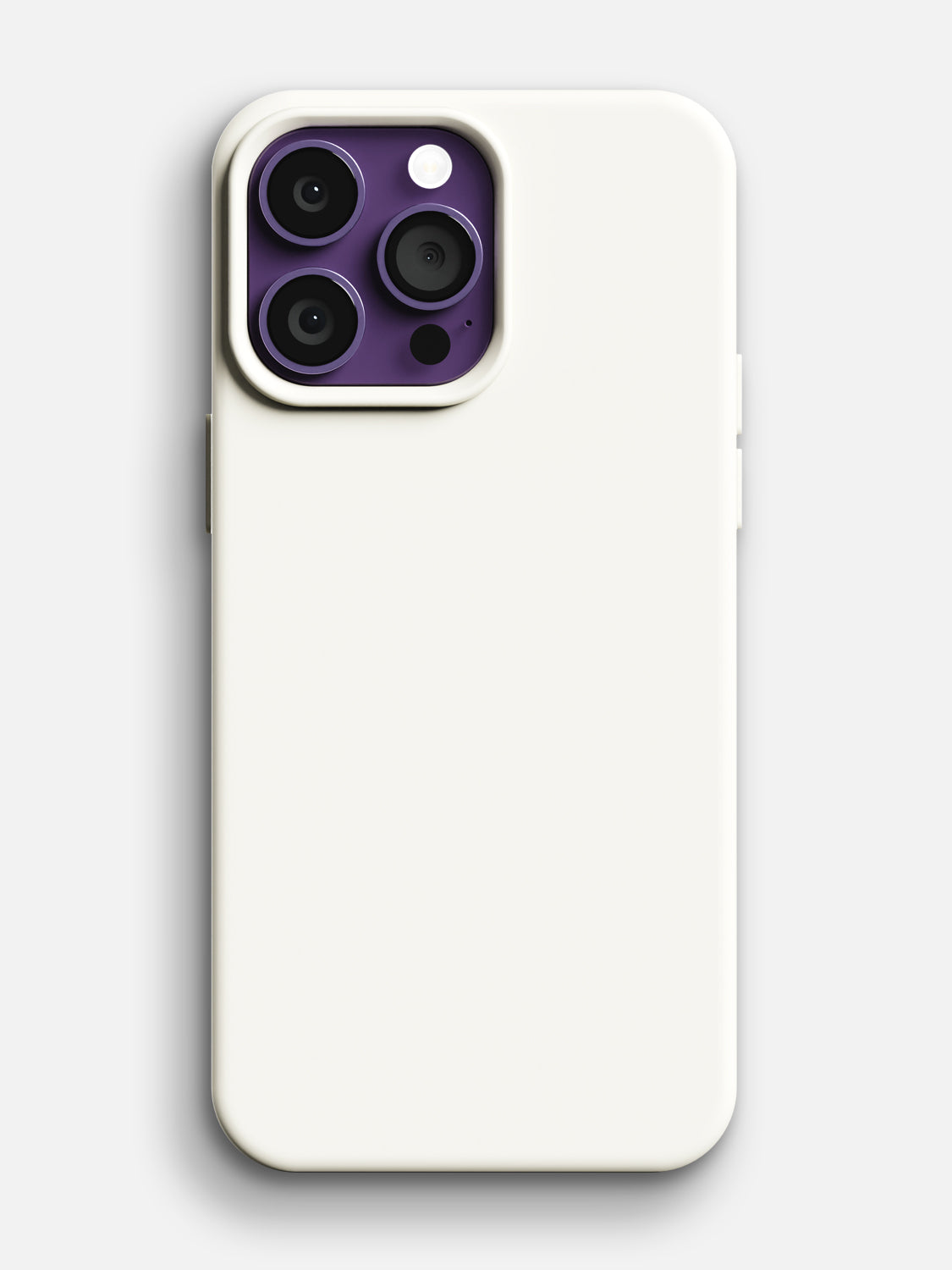 Silicone Case - iPhone 14 Pro Max (Pearl White)