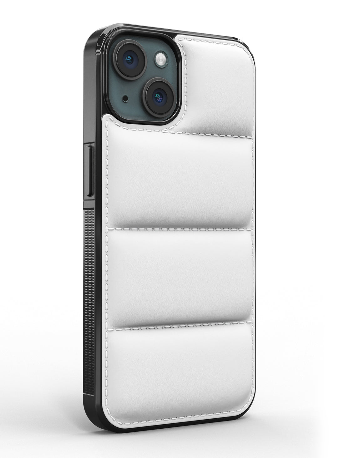 iPhone 15 White Puffer Case