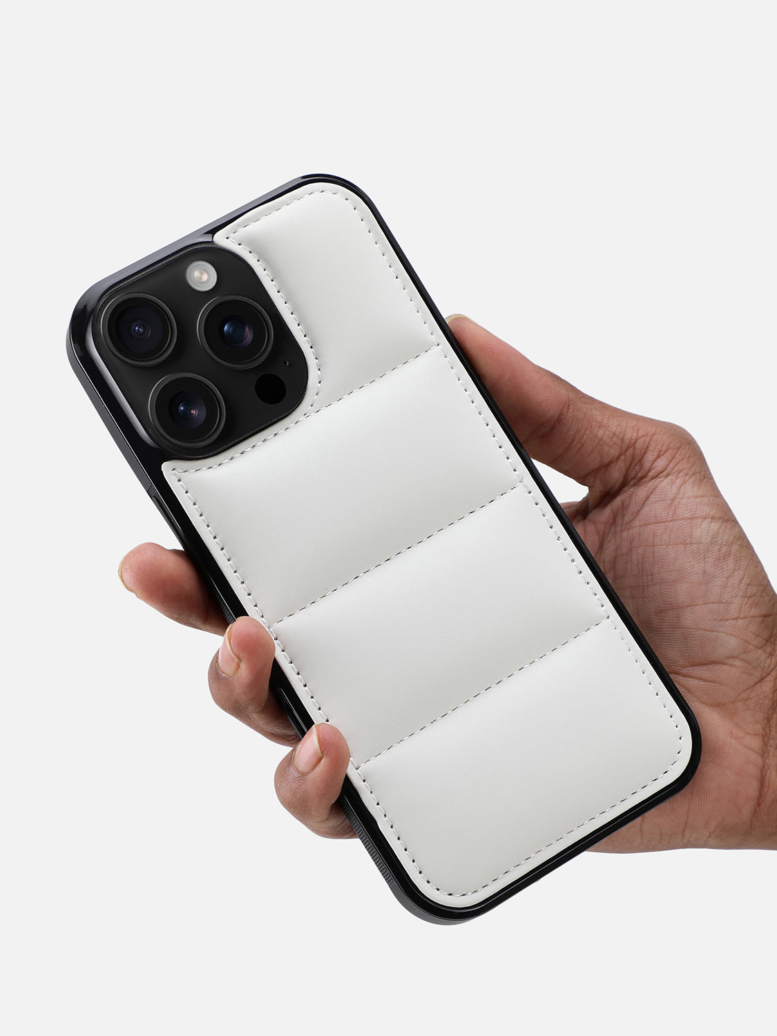 Puffer Case 2.0 - iPhone 16 Pro (White)