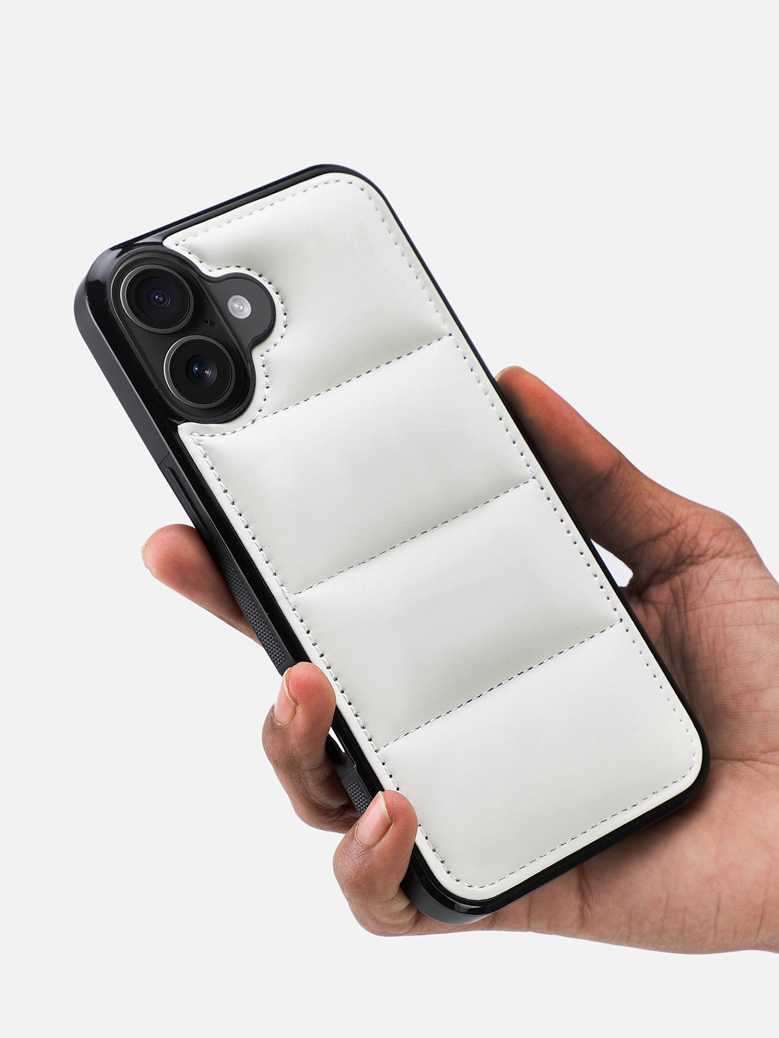 Puffer Case 2.0 - iPhone 16 Plus (White)