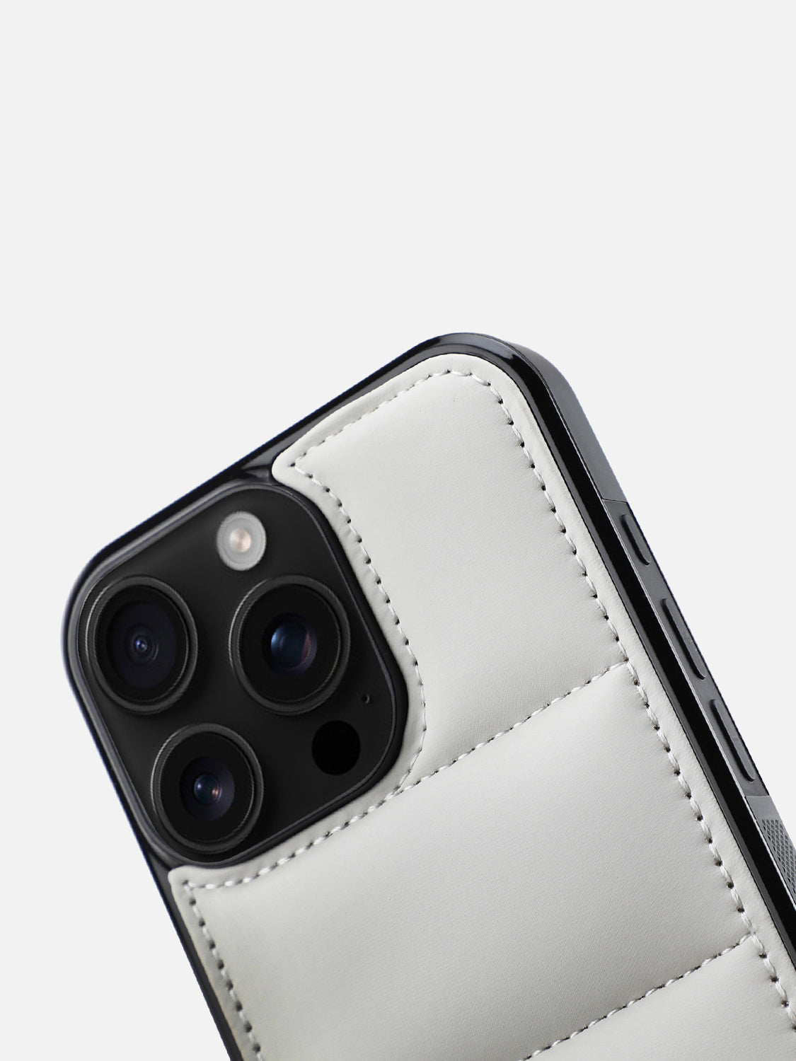 Puffer Case 2.0 - iPhone 16 Pro (White)