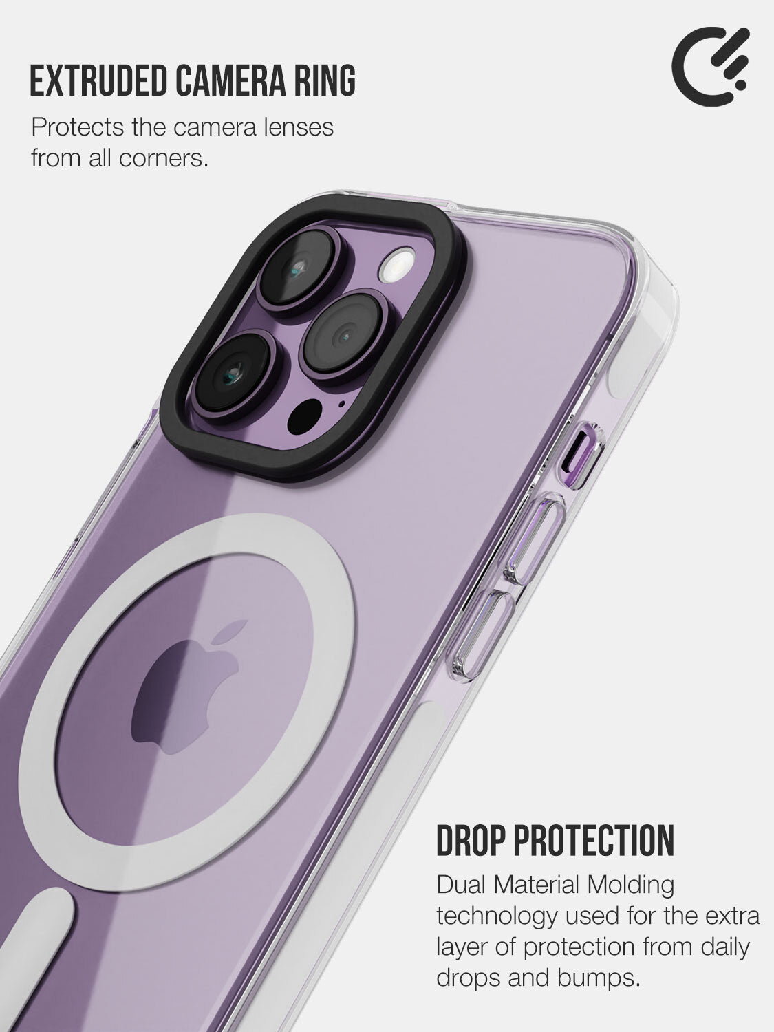 MagSafe Clear Case - iPhone 14 Plus (White)