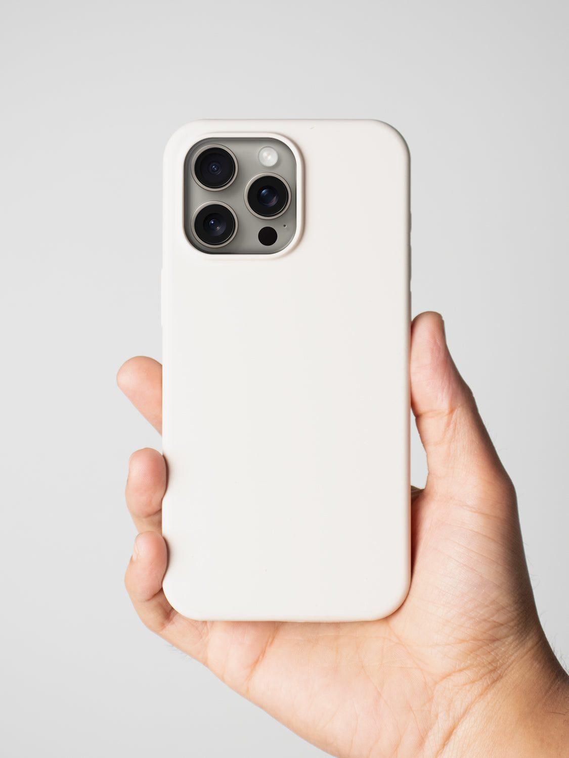 Silicone Case - iPhone 13 (Pearl White)