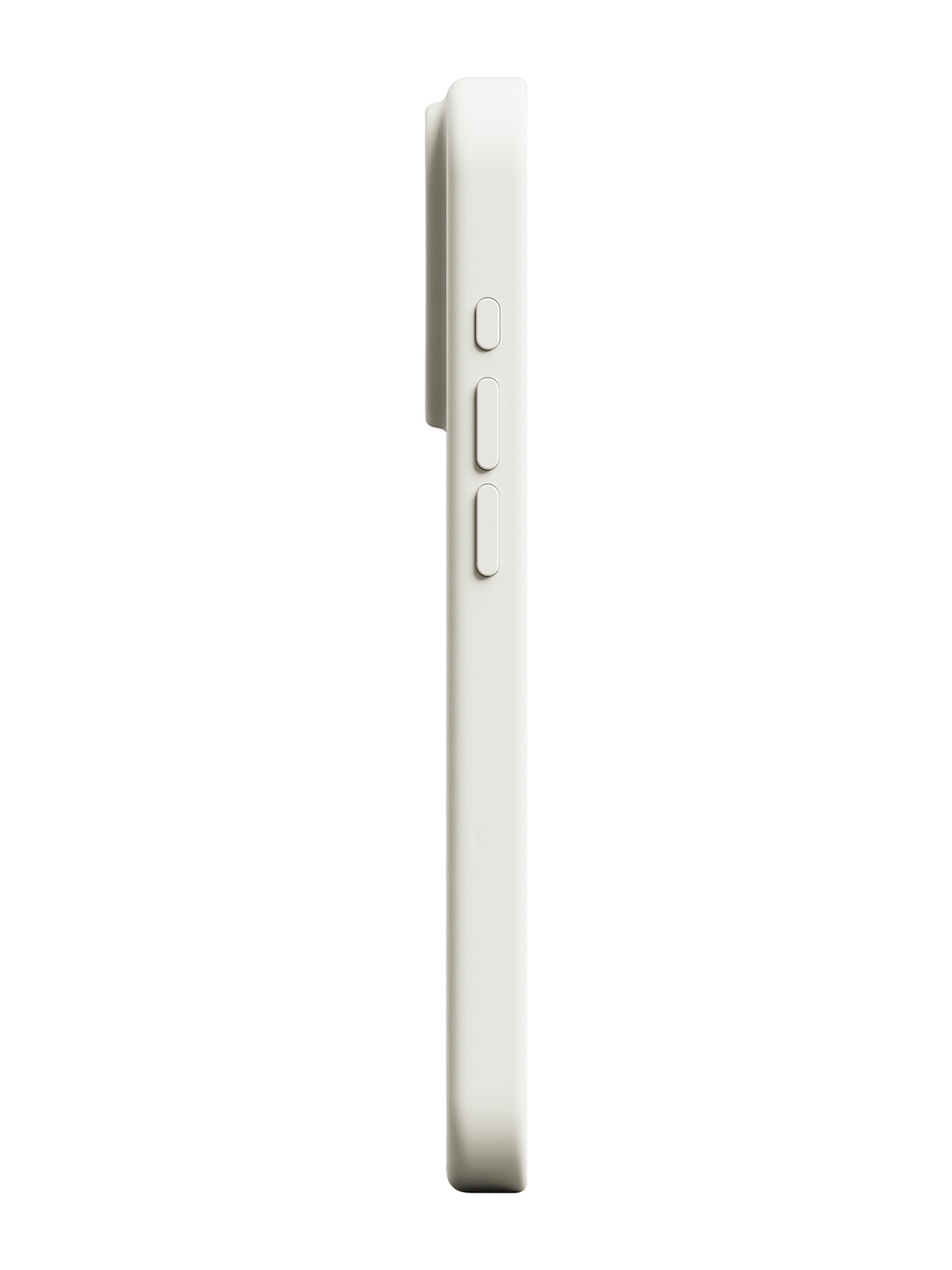 Silicone Case - iPhone 15 Pro (Pearl White)