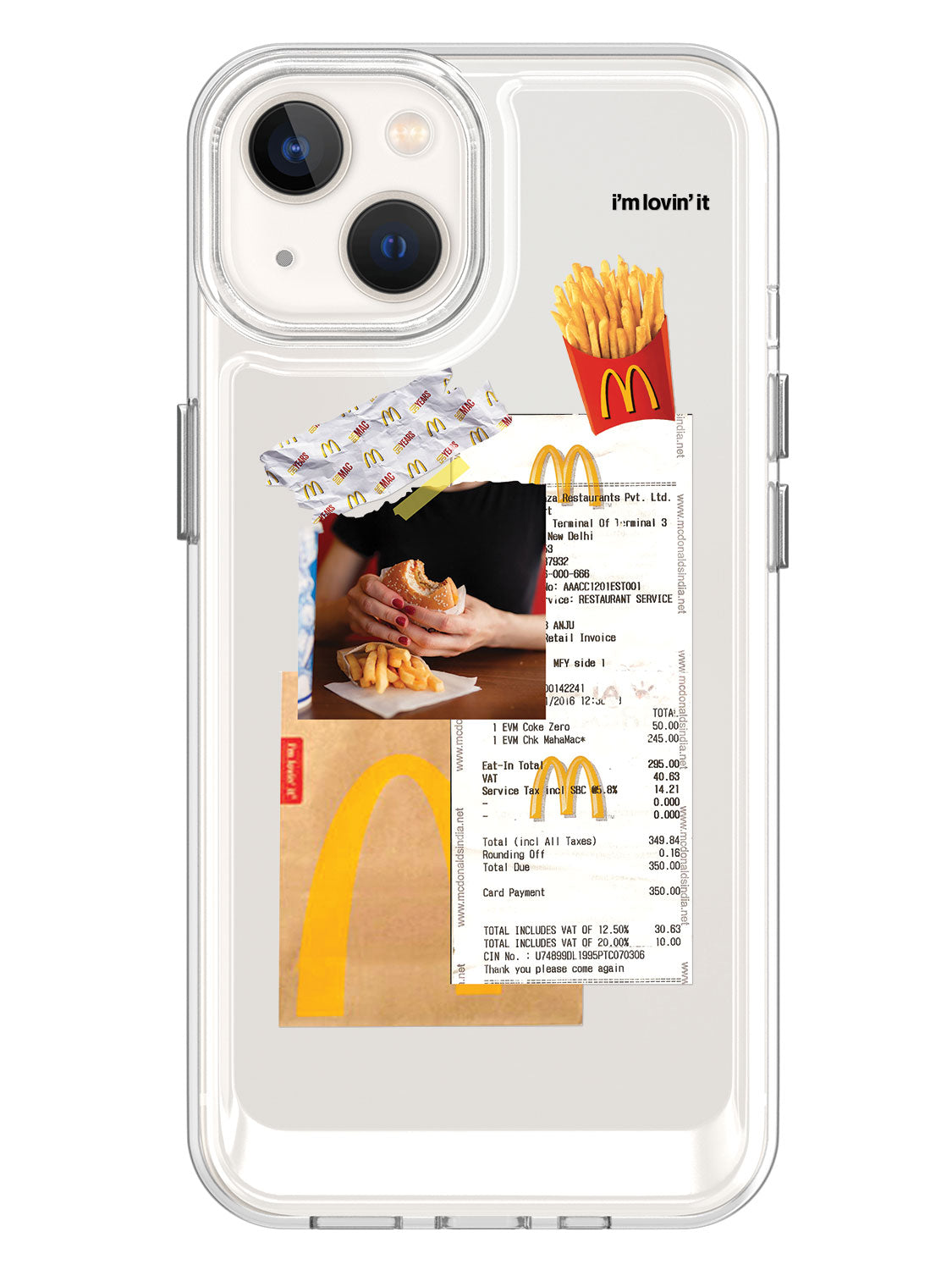 Fries & Burger Case - iPhone 13
