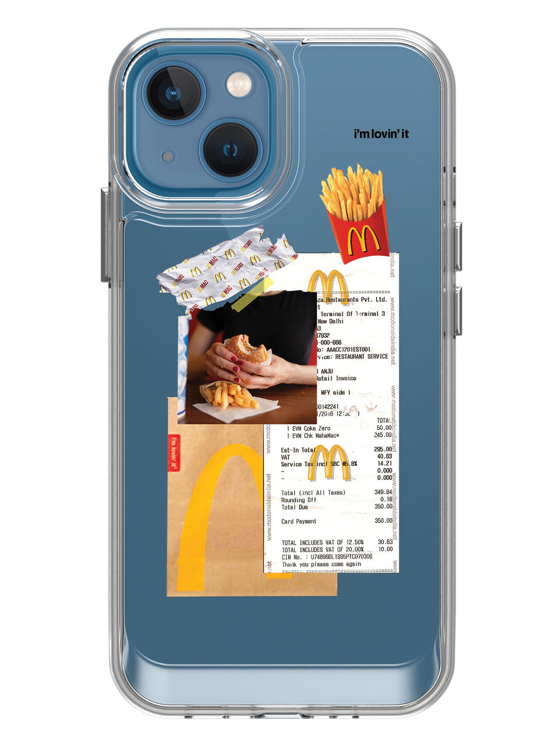 Fries & Burger Case - iPhone 13 Mini