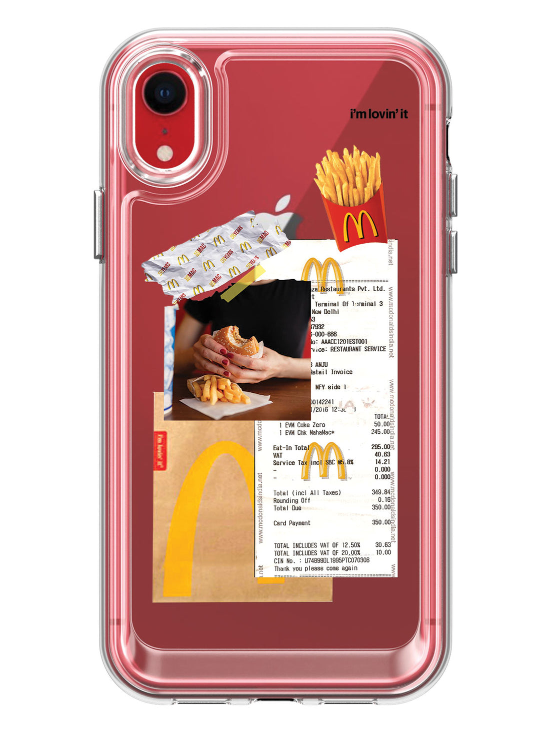 Fries & Burger Case - iPhone XR