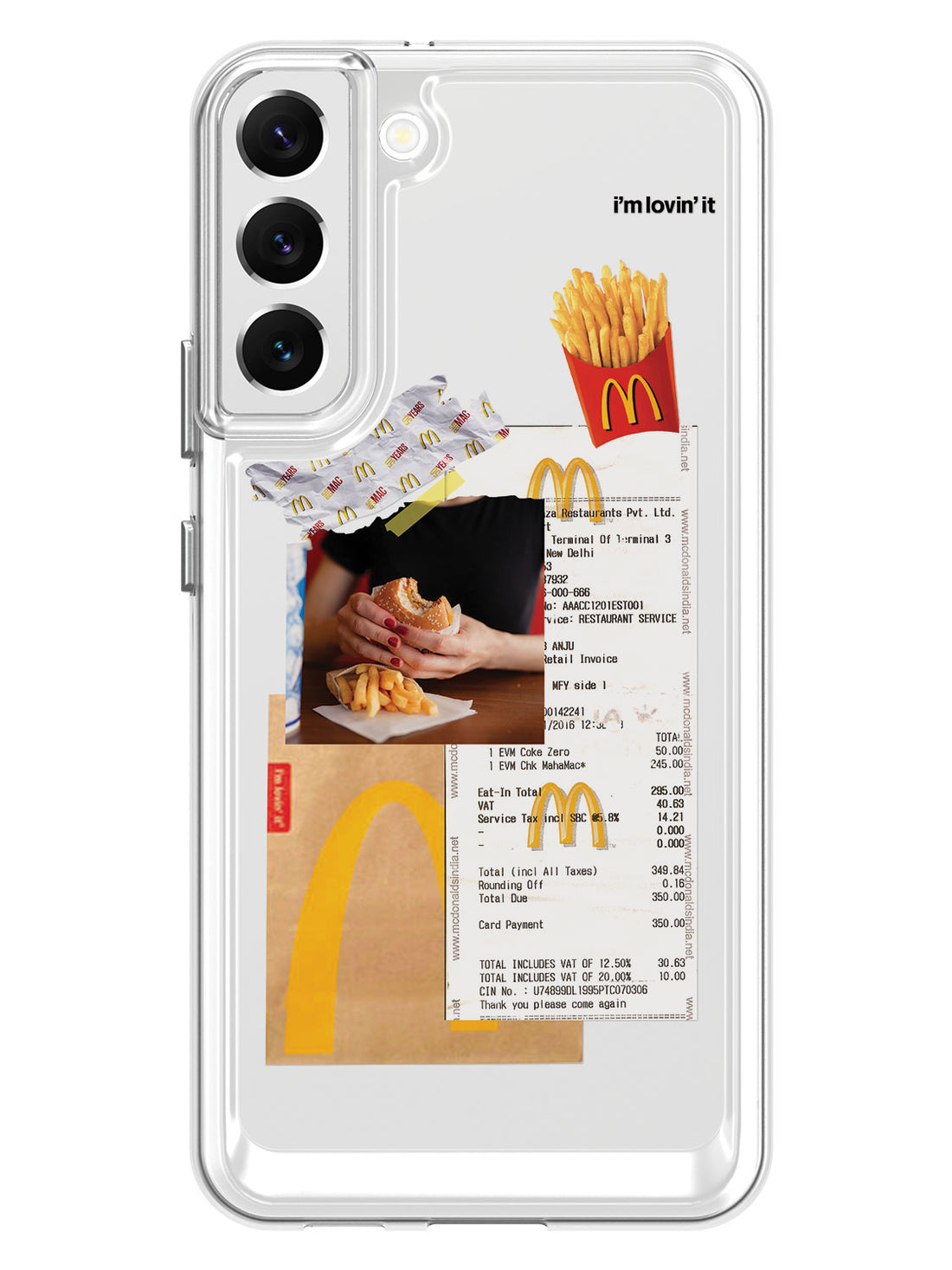 Fries & Burger Case - Samsung Galaxy S22 Plus