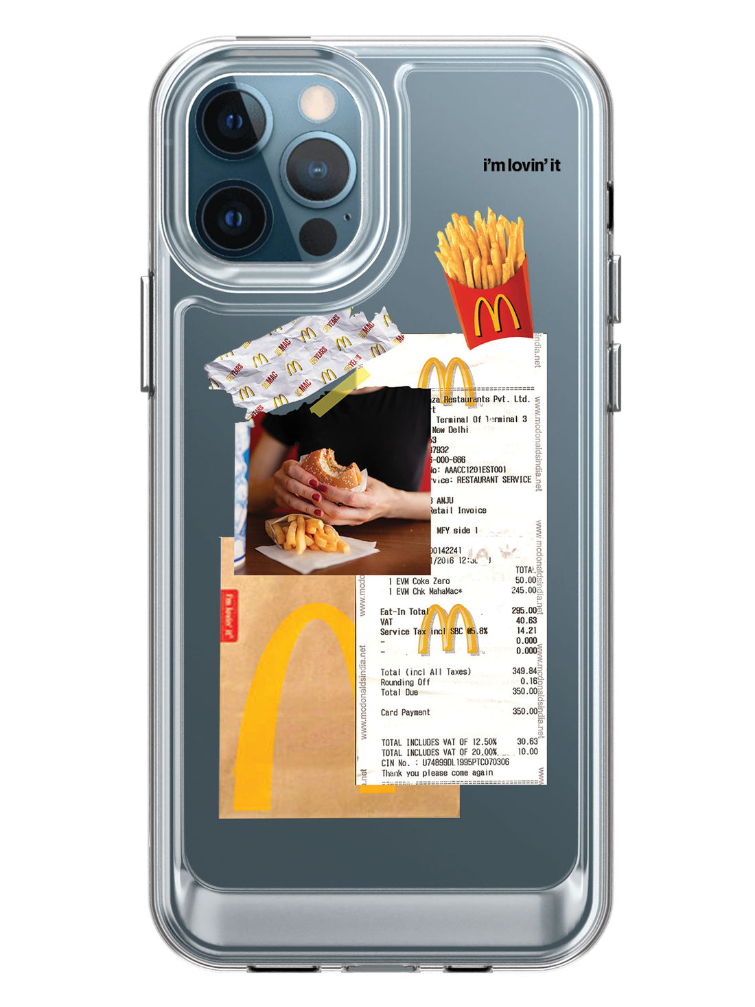 Fries & Burger Case - iPhone 12 Pro
