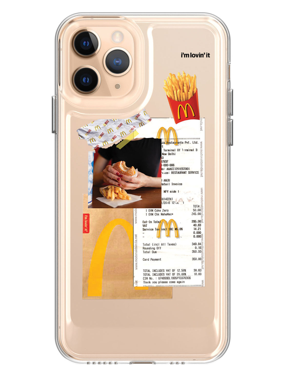 Fries & Burger Case - iPhone 11 Pro