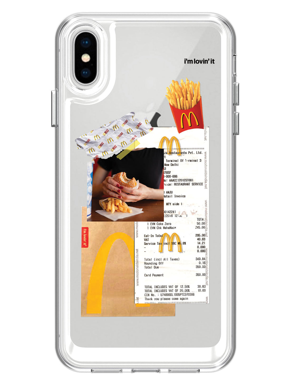 Fries & Burger Case - iPhone XS Max