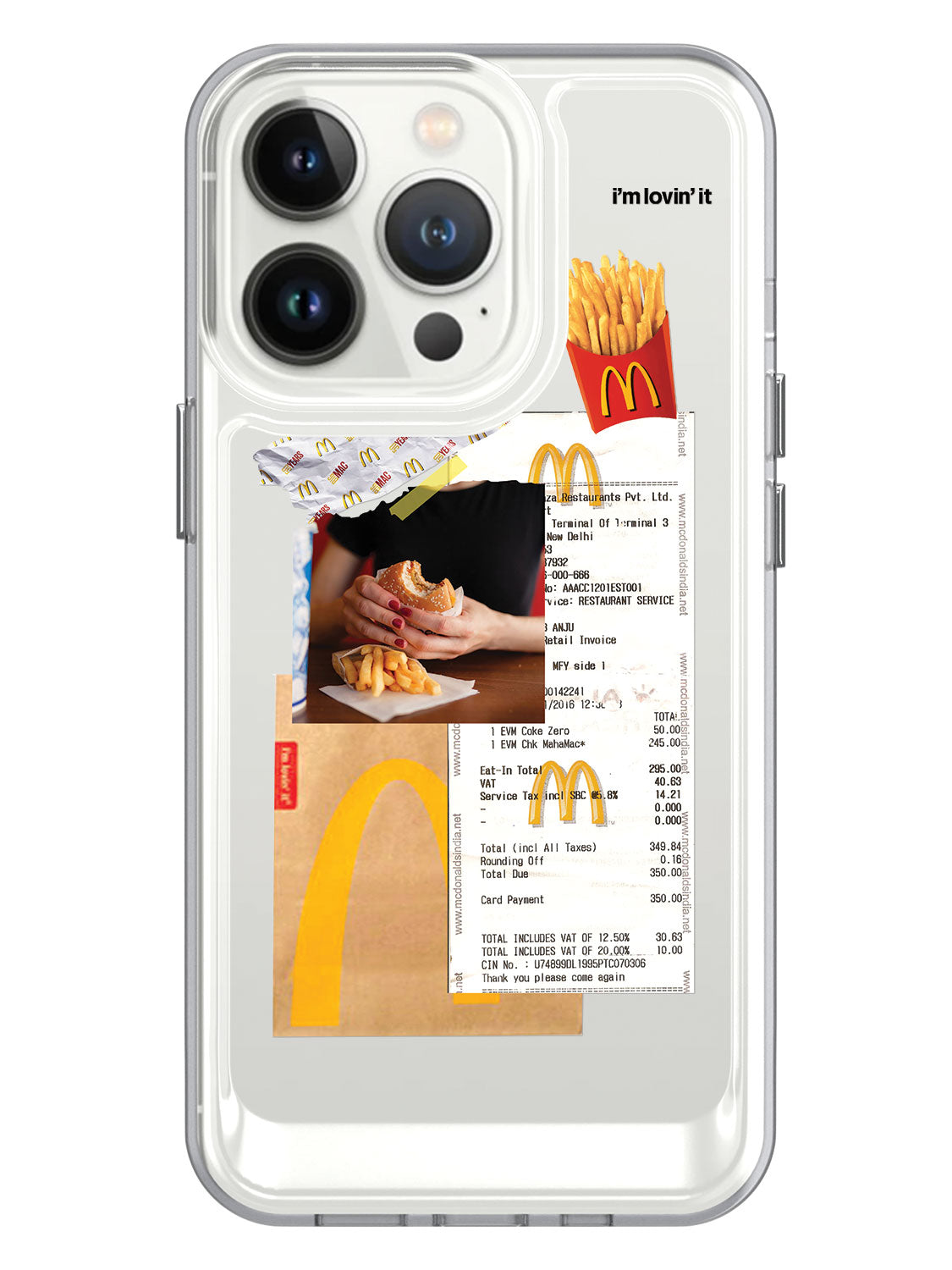Fries & Burger Case - iPhone 13 Pro
