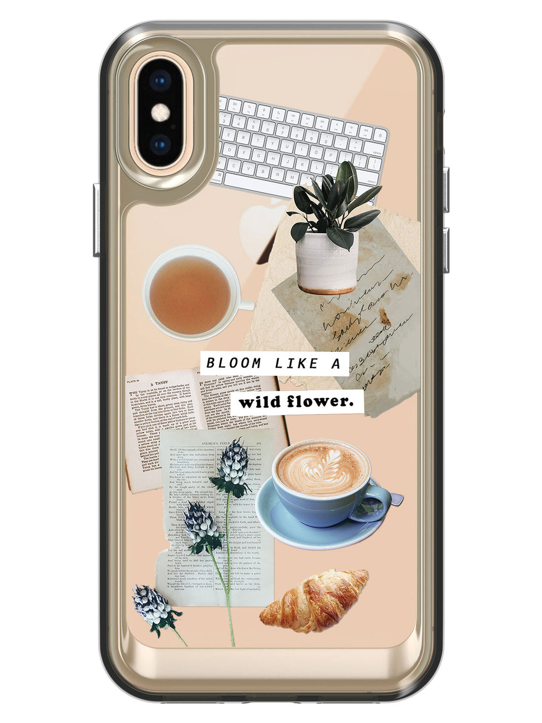 Morning Brunch Clear Case - iPhone XS