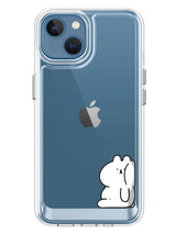 Teddy Needs Attention Clear Case - iPhone 13
