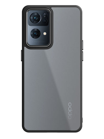 Metallic Matte Touch Clear Case - Oppo Reno 7 Pro 5G