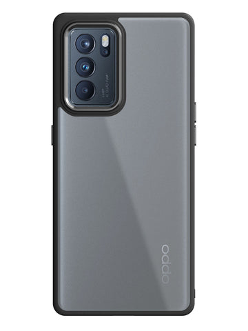Metallic Matte Touch Clear Case - Oppo Reno 6 Pro 5G