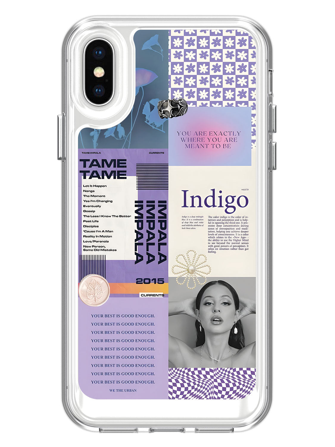 Indigo Mood Case iPhone X