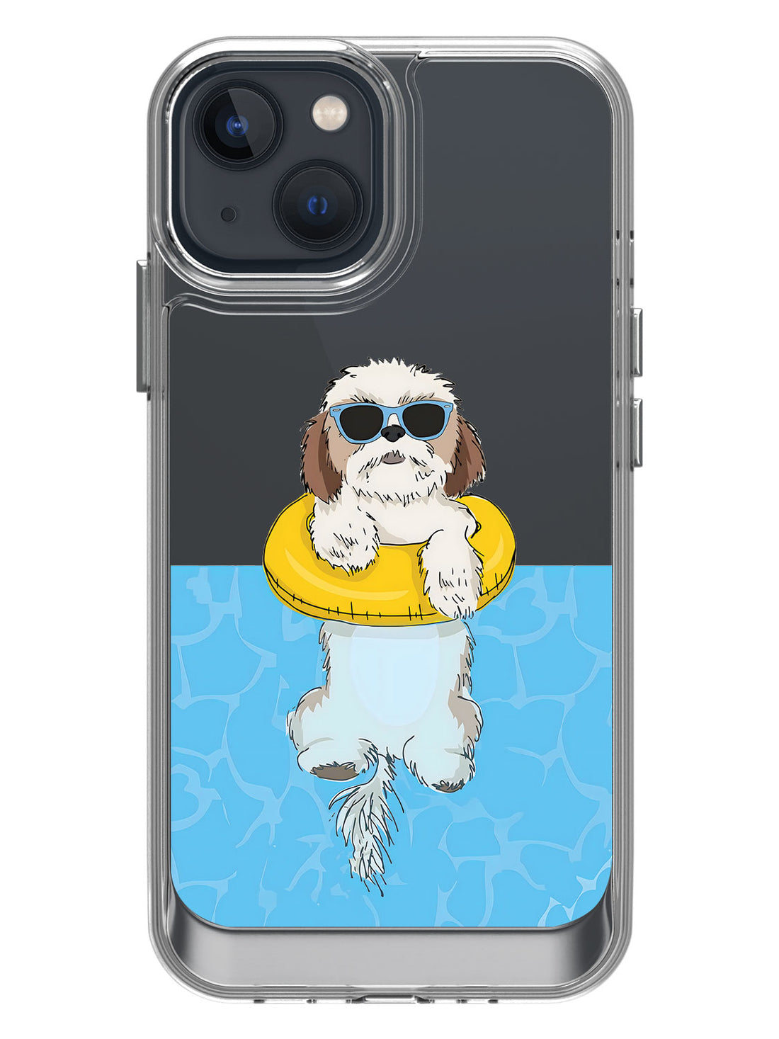 Swimming Dog Case - iPhone 13 Mini