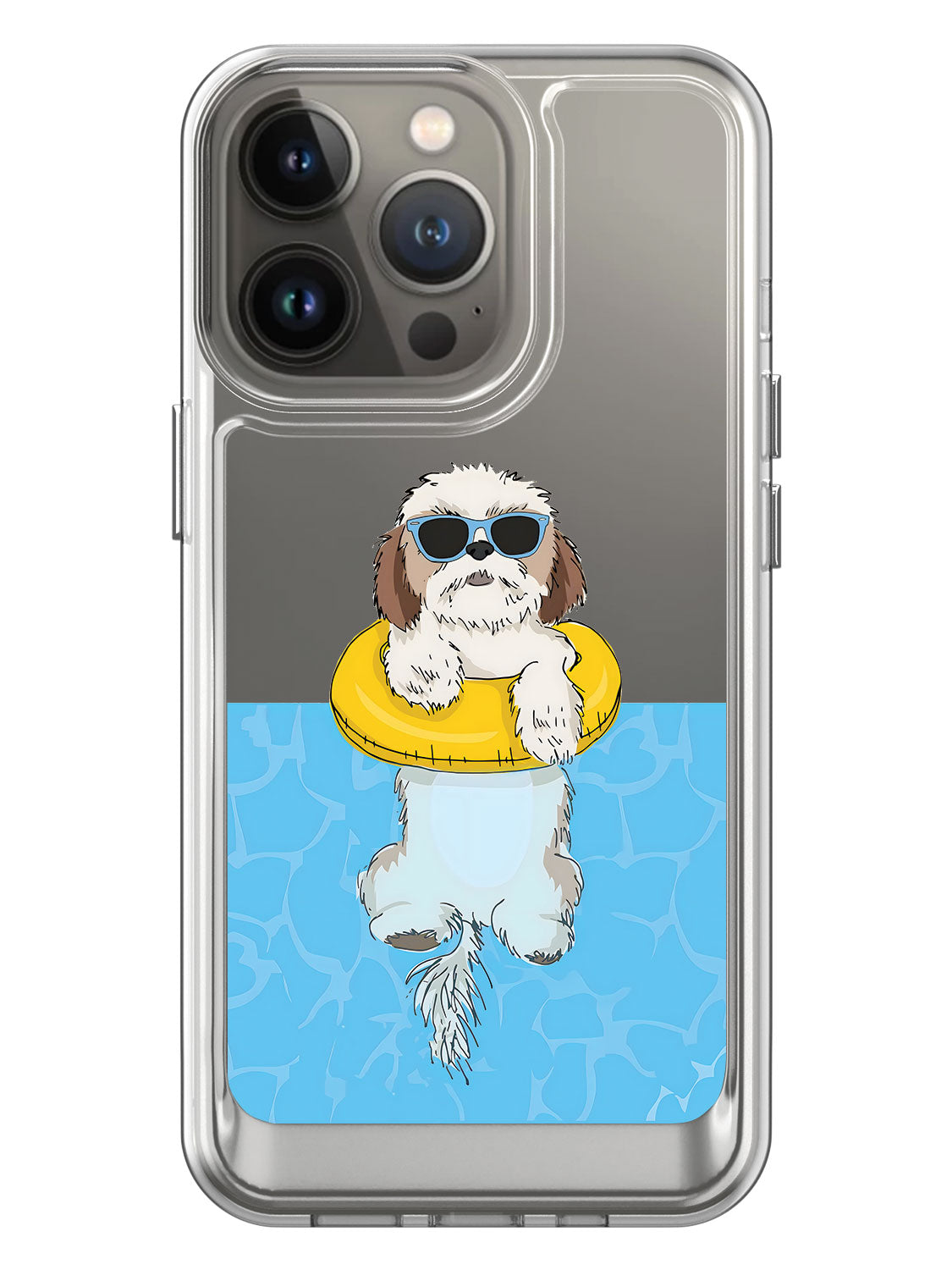 Swimming Dog Case - iPhone 13 Pro