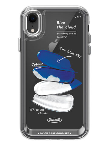 Sky in Cosmetic Smudge Case - iPhone XR
