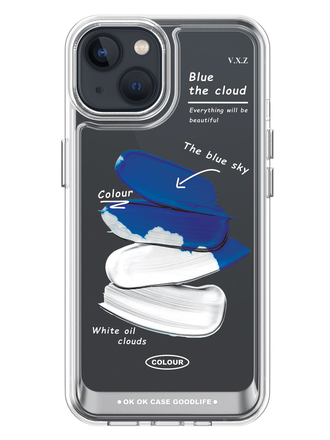 Sky in Cosmetic Smudge Case - iPhone 13