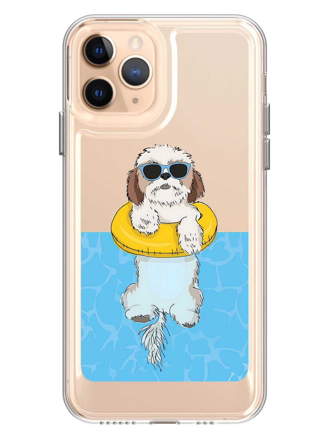 Swimming Dog Case - iPhone 11 Pro