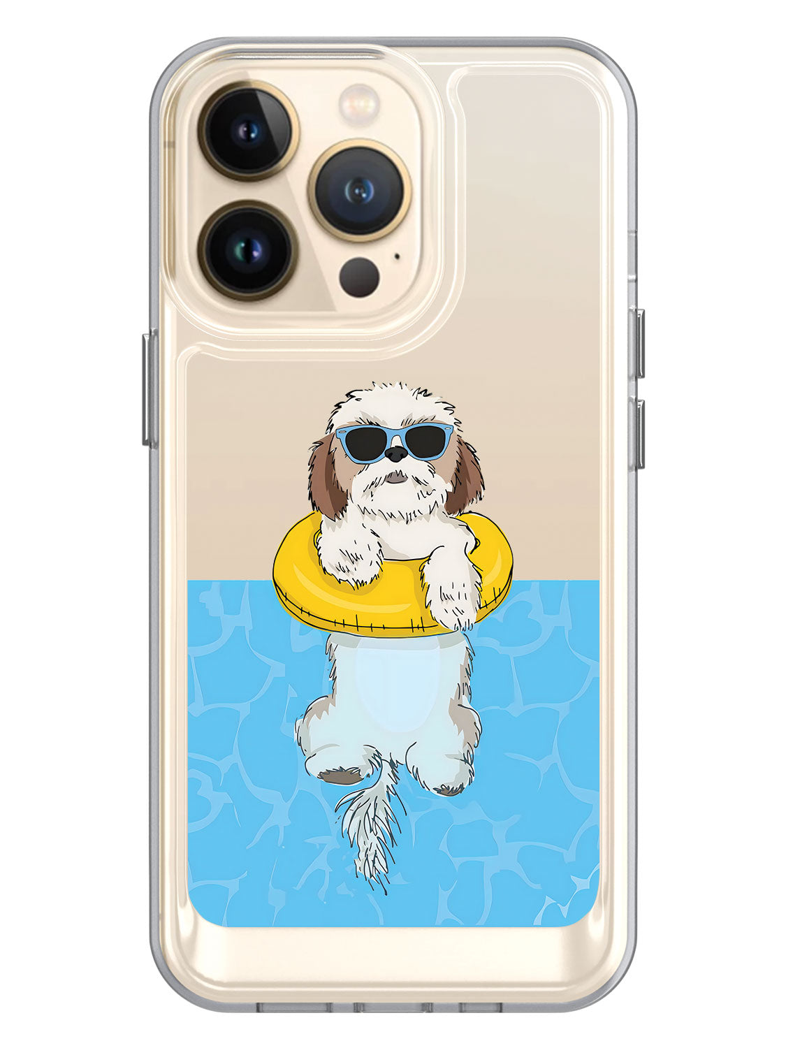 Swimming Dog Case - iPhone 13 Pro