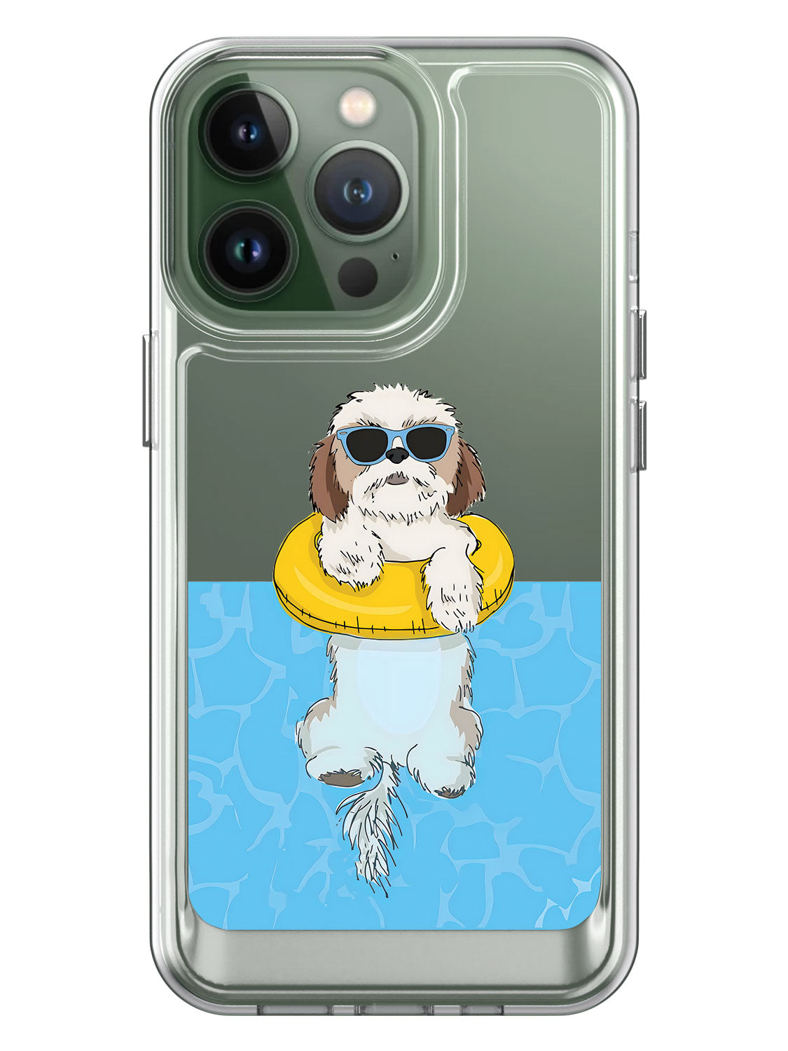 Swimming Dog Case - iPhone 13 Pro