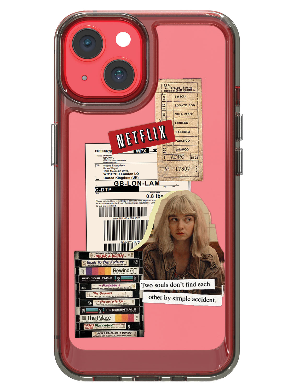 Vintage Sticker Case - iPhone 14