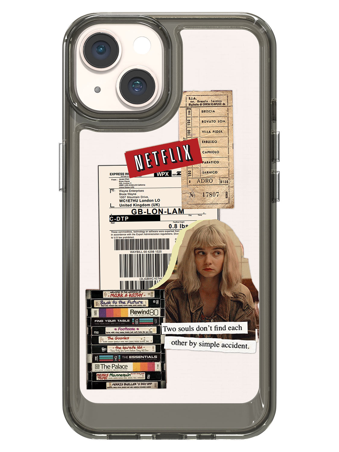 Vintage Sticker Case - iPhone 14