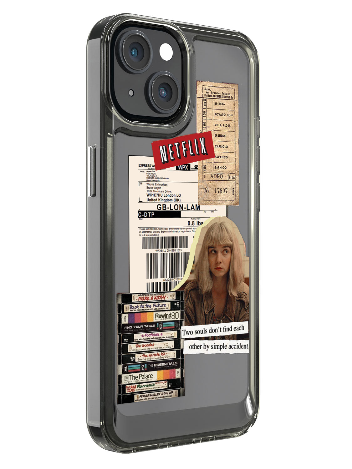 Vintage Sticker Case - iPhone 14