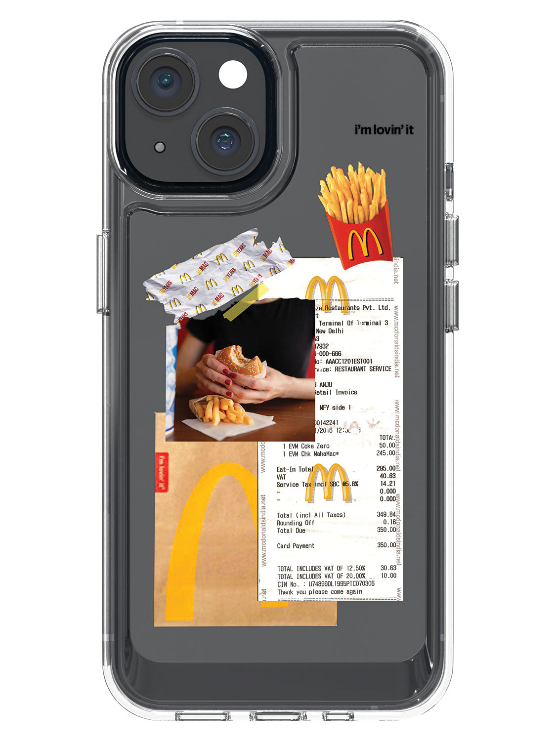 Fries & Burger Case - iPhone 14