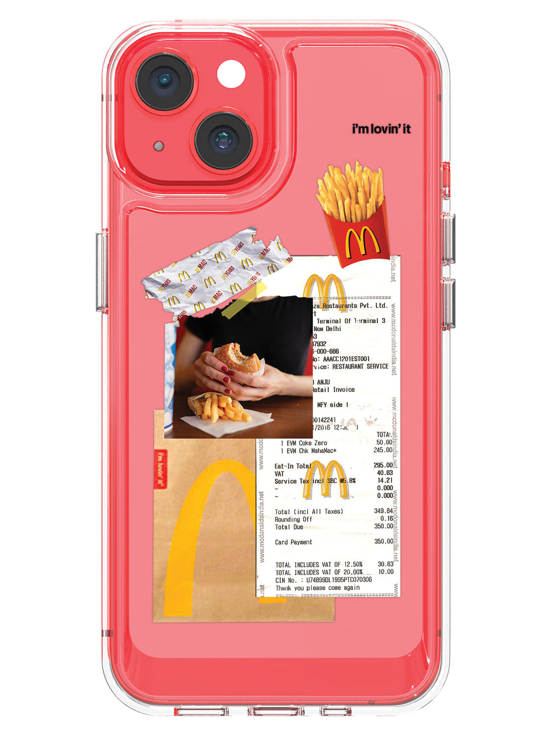 Fries & Burger Case - iPhone 14