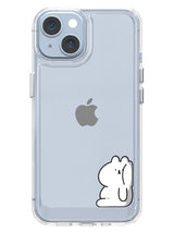 Teddy Needs Attention Clear Case - iPhone 14