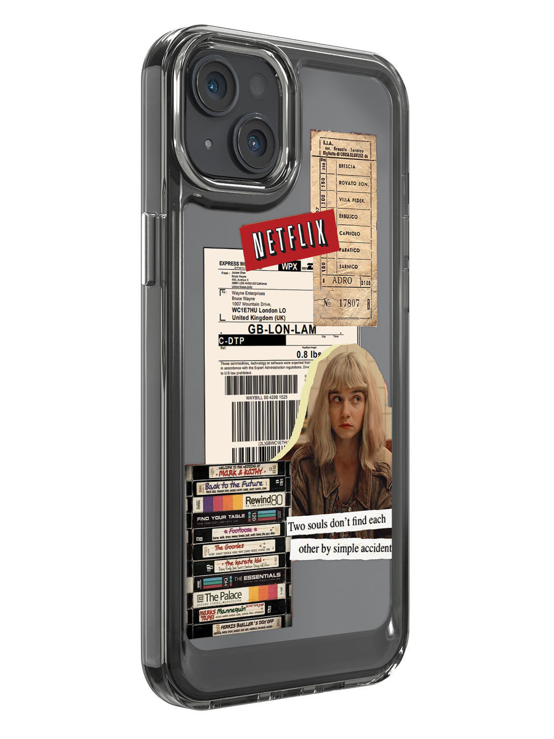Vintage Sticker Case - iPhone 14 Plus