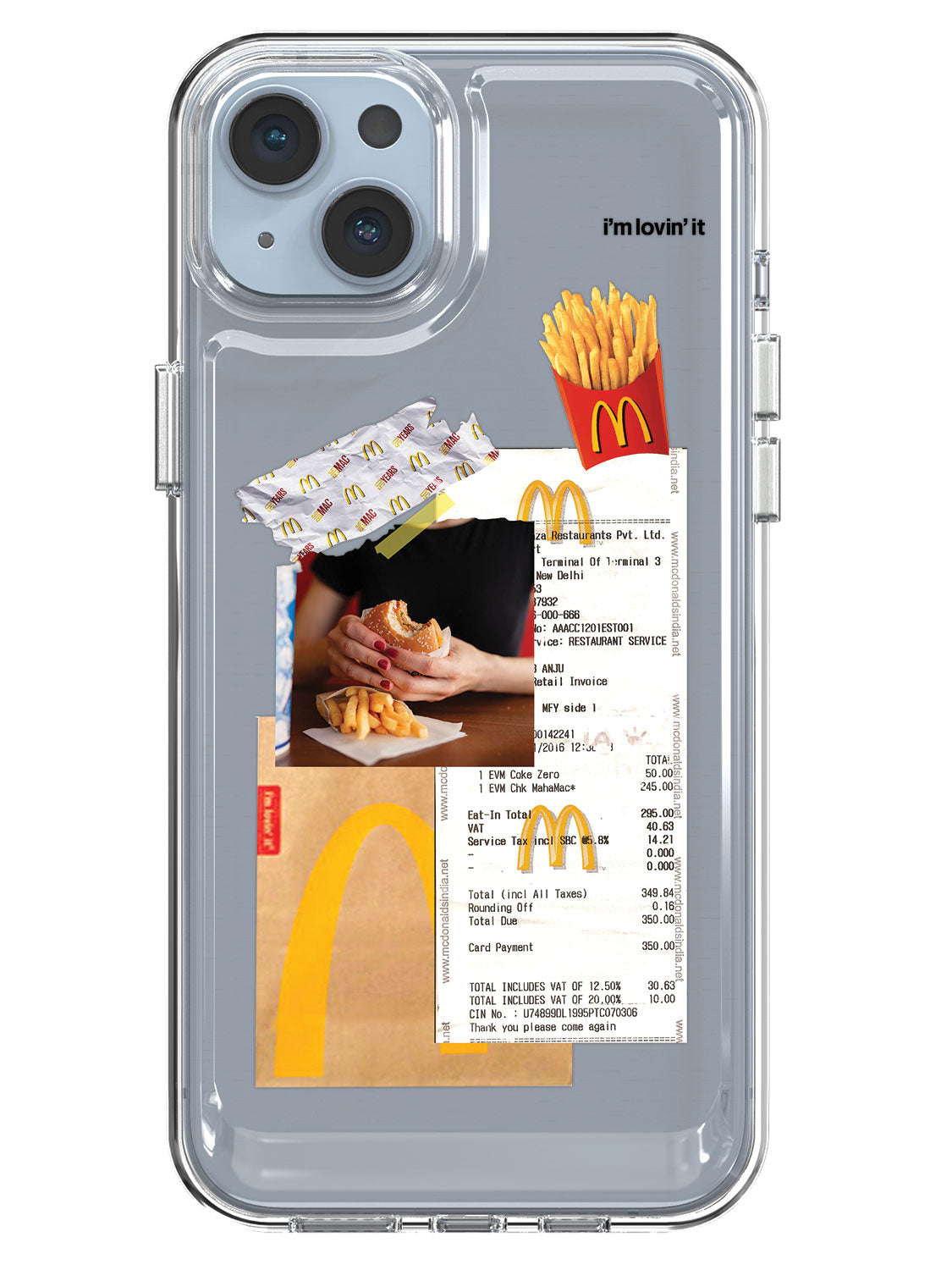 Fries & Burger Case - iPhone 14 Plus