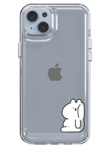 Teddy Needs Attention Clear Case - iPhone 14 Plus