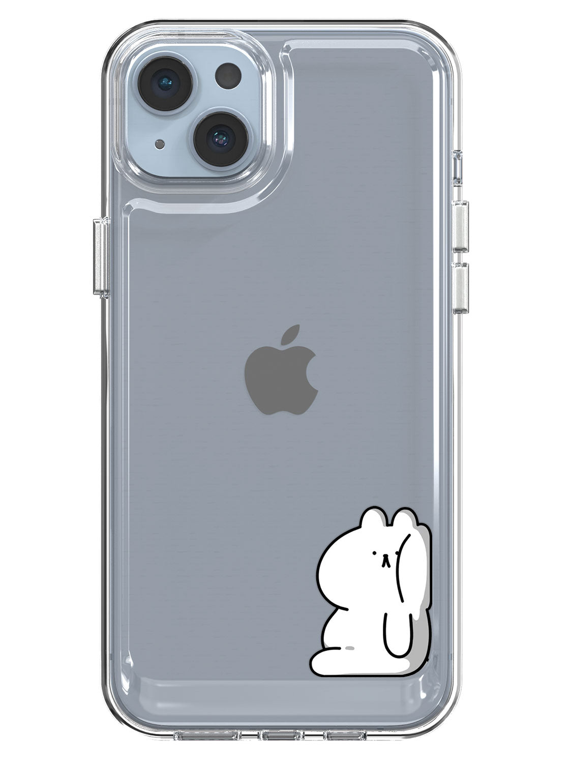 Teddy Needs Attention Clear Case - iPhone 14 Plus