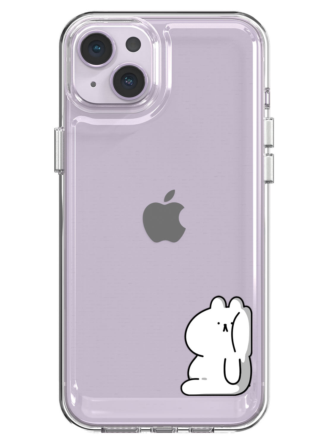 Teddy Needs Attention Clear Case - iPhone 14 Plus