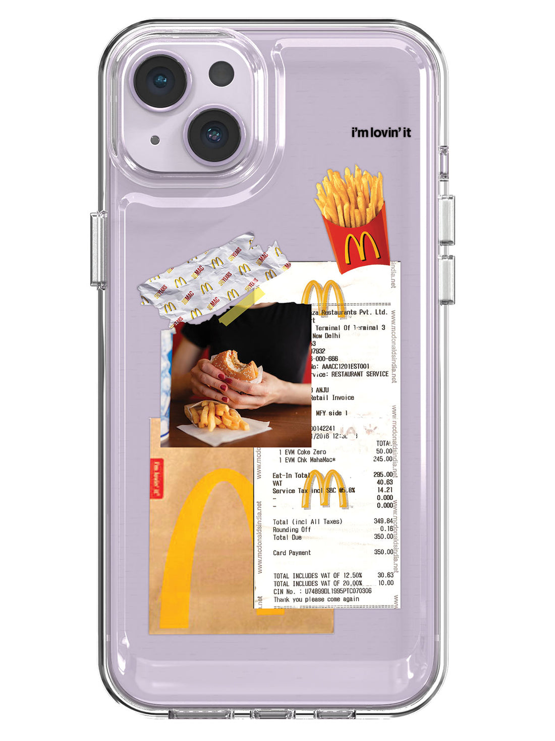 Fries & Burger Case - iPhone 14 Plus