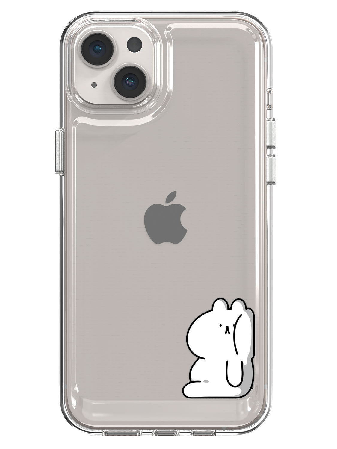 Teddy Needs Attention Clear Case - iPhone 14 Plus