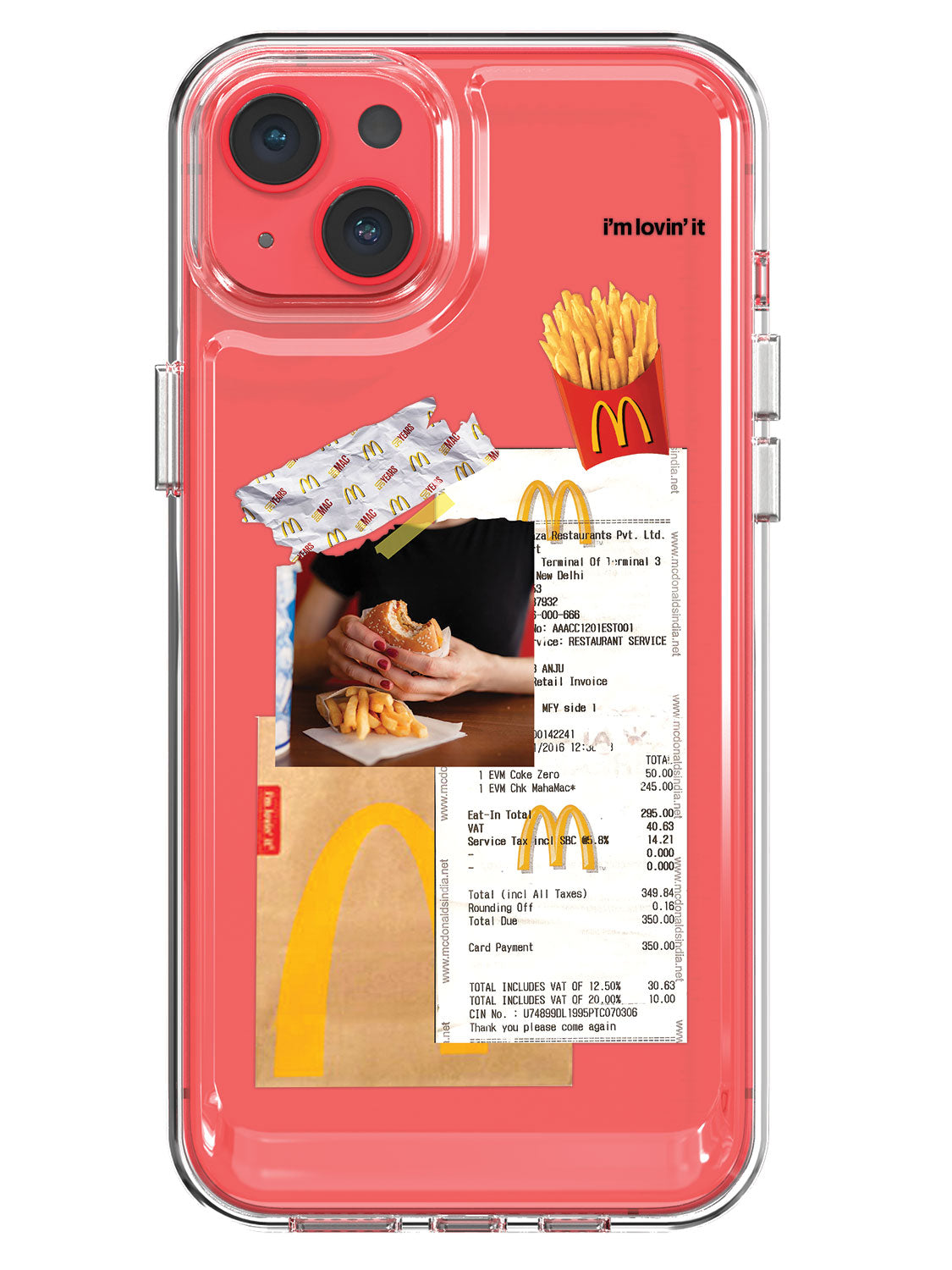 Fries & Burger Case - iPhone 14 Plus
