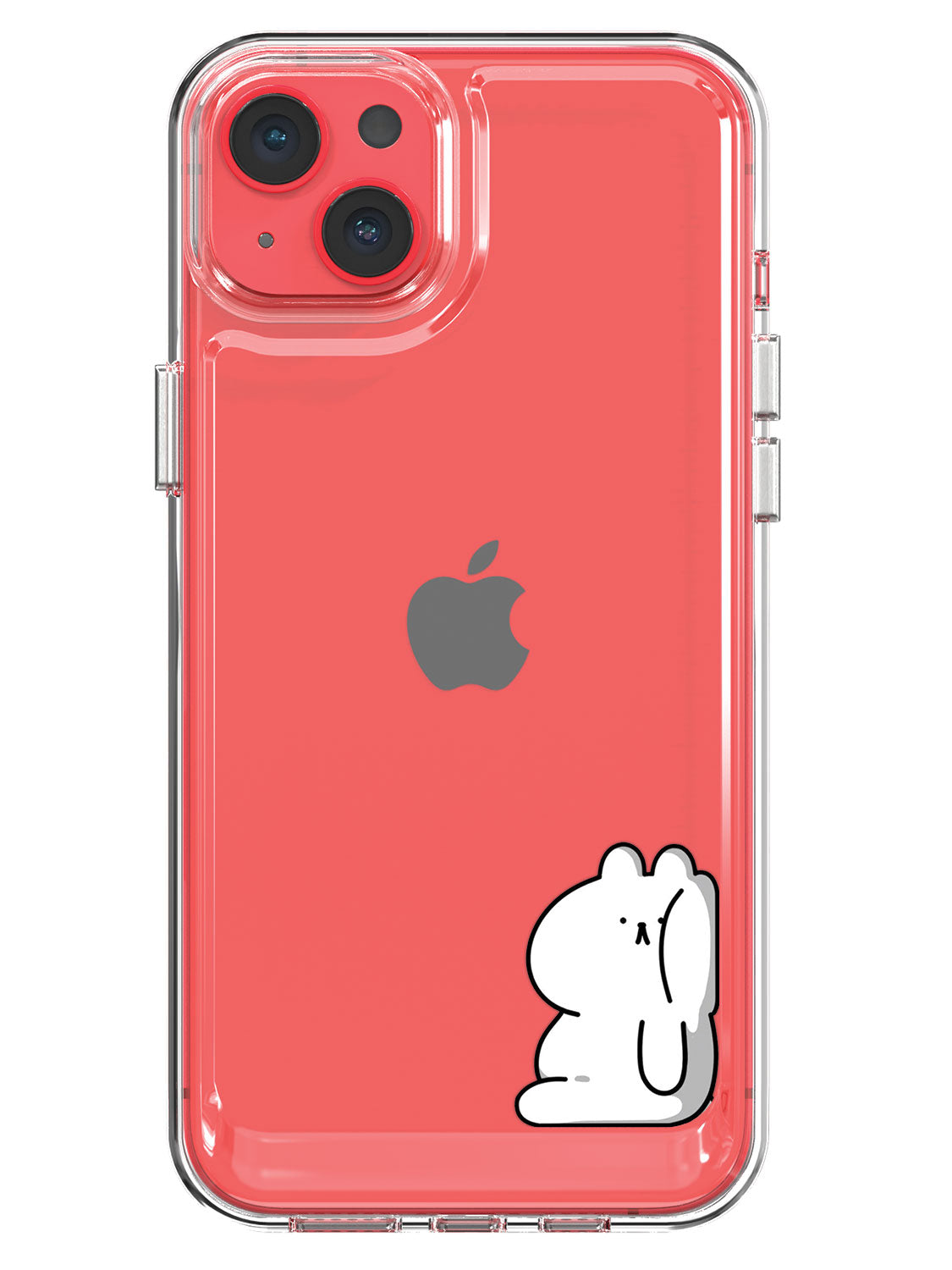 Teddy Needs Attention Clear Case - iPhone 14 Plus