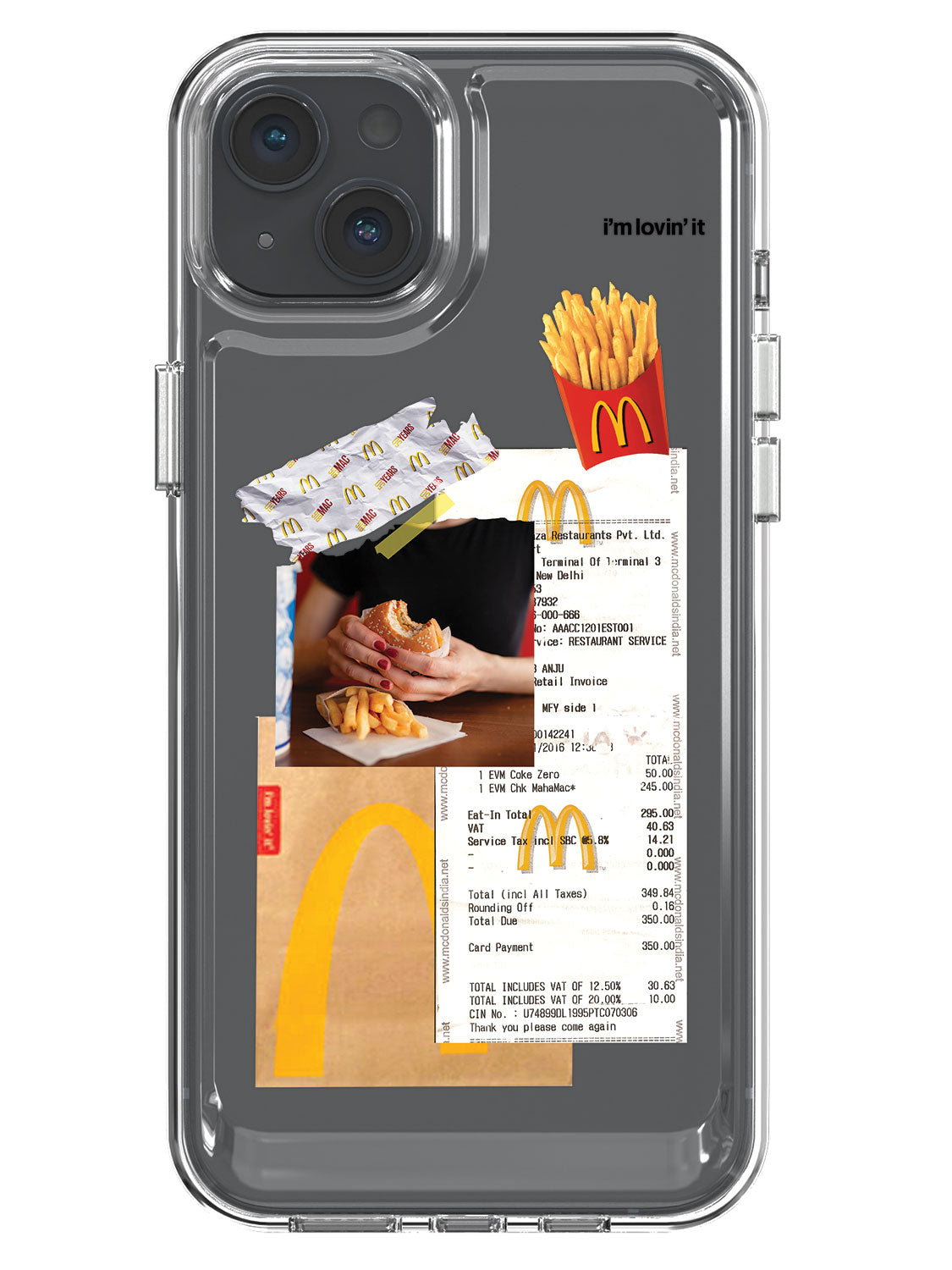 Fries & Burger Case - iPhone 14 Plus