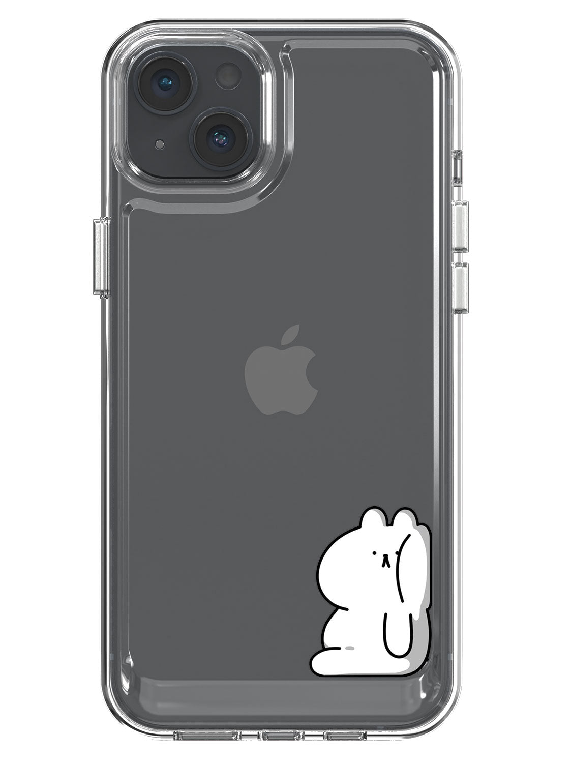 Teddy Needs Attention Clear Case - iPhone 14 Plus