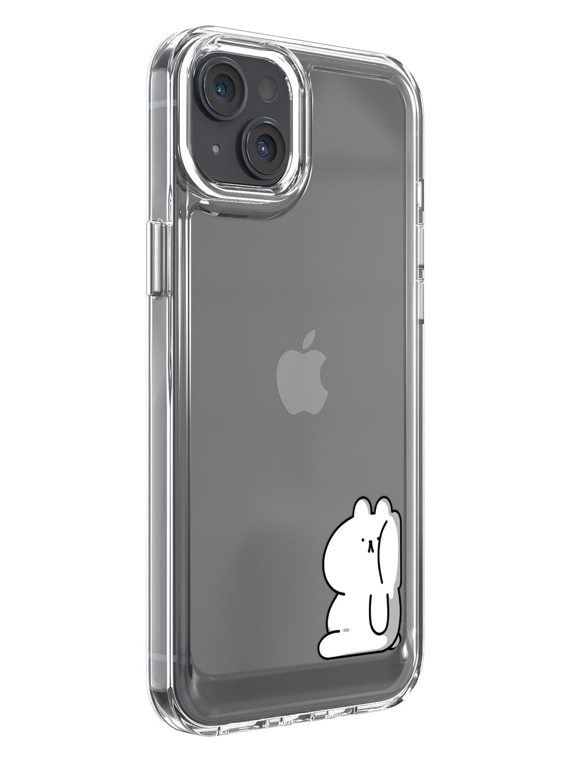 Teddy Needs Attention Clear Case - iPhone 14 Plus