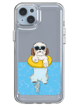 Swimming Dog Case - iPhone 14 Plus