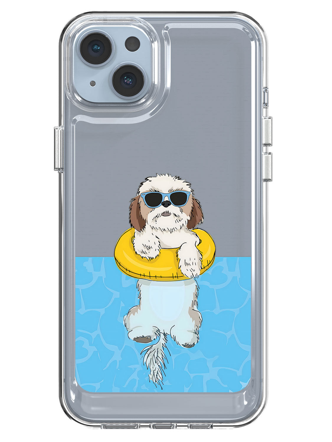 Swimming Dog Case - iPhone 14 Plus