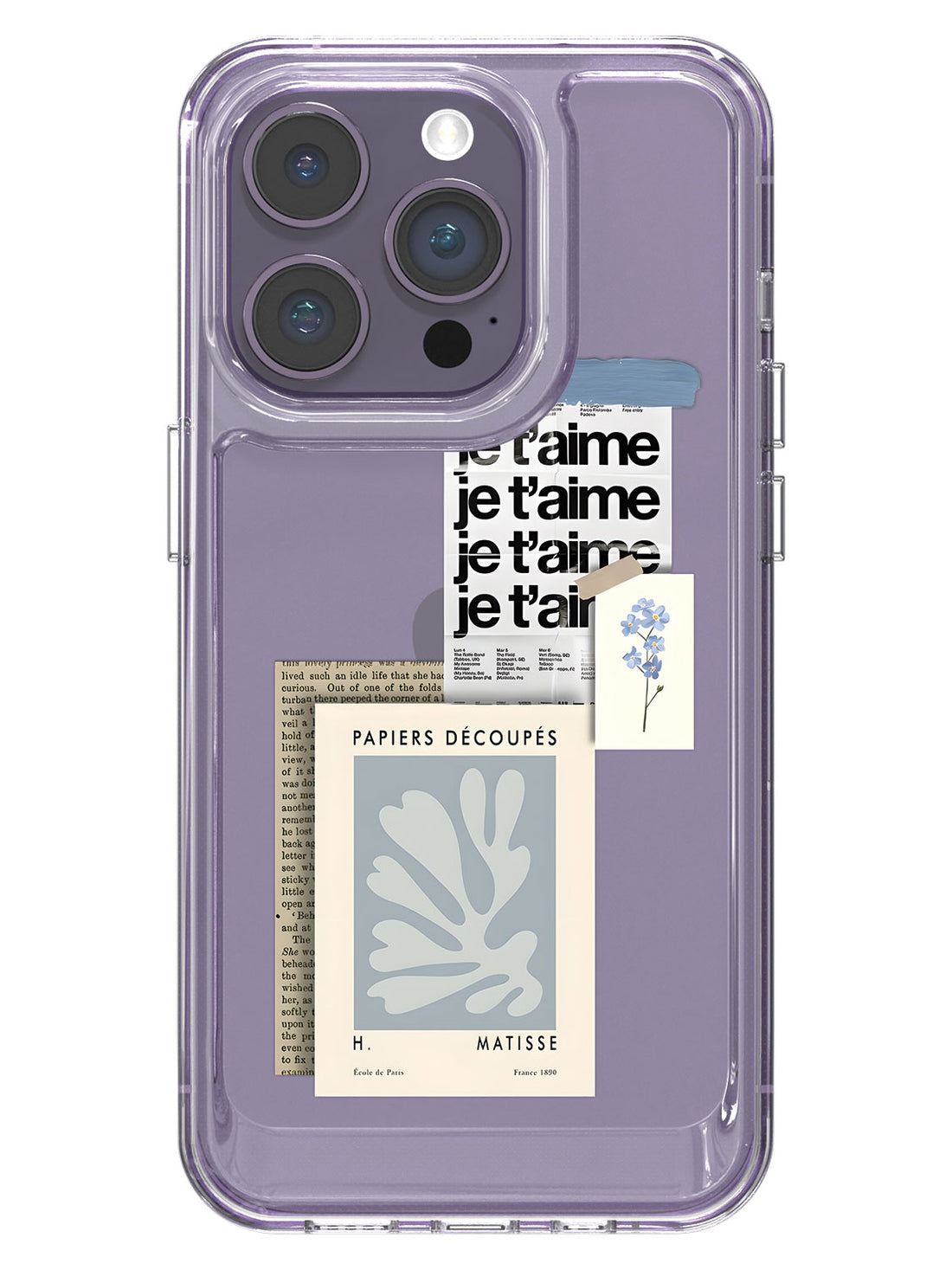 Je t'aime Case - iPhone 14 Pro