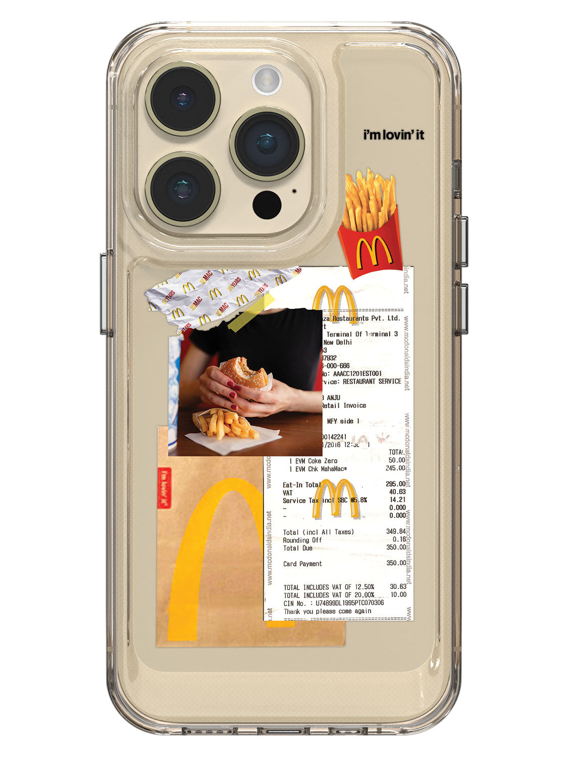 Fries & Burger Case - iPhone 14 Pro